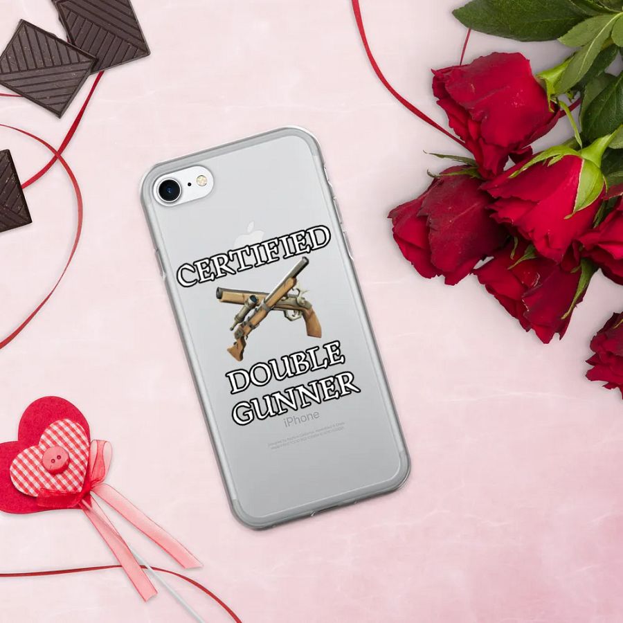 Certified Double Gunner iPhone Case Clear product image (9)