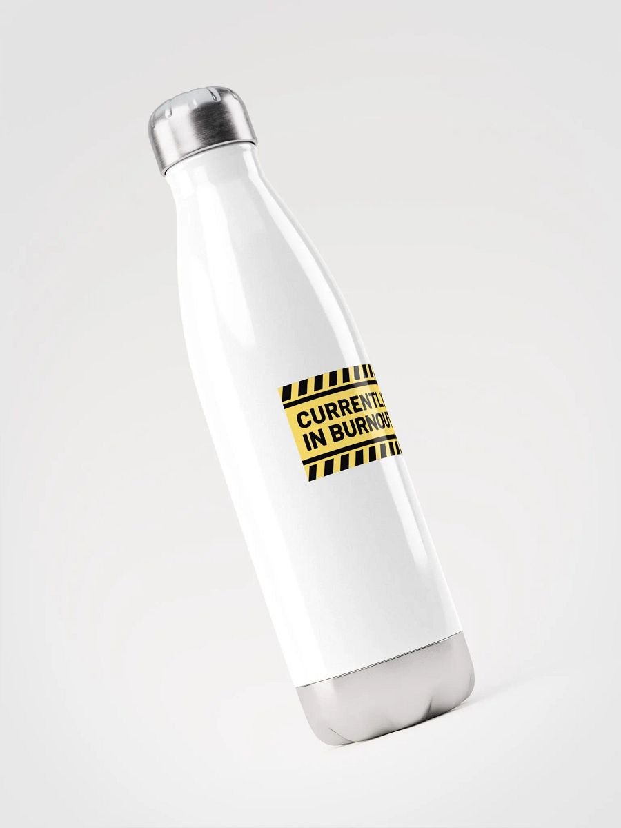 CURRENTLY IN BURNOUT stainless steel water bottle product image (9)