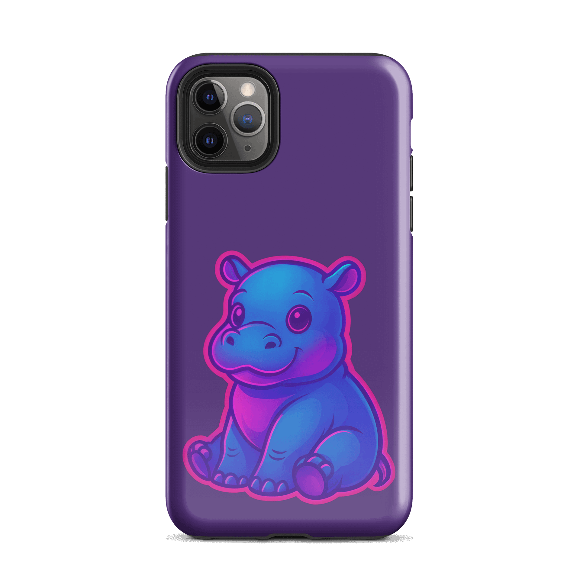 Adorable Baby Hippo Tough Case for iPhone® Case product image (26)
