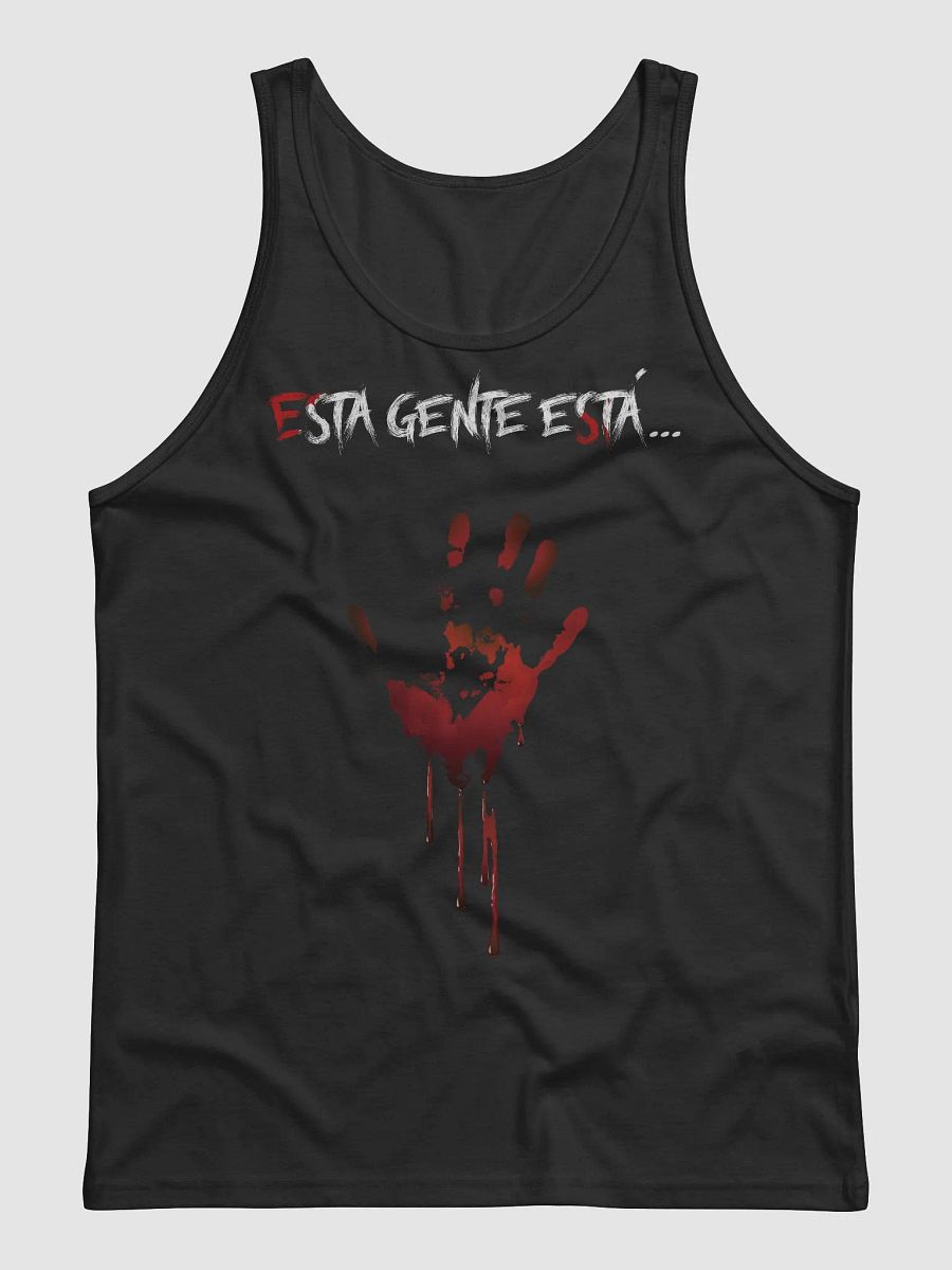 Muerta! jersey tank black | Unisex product image (1)