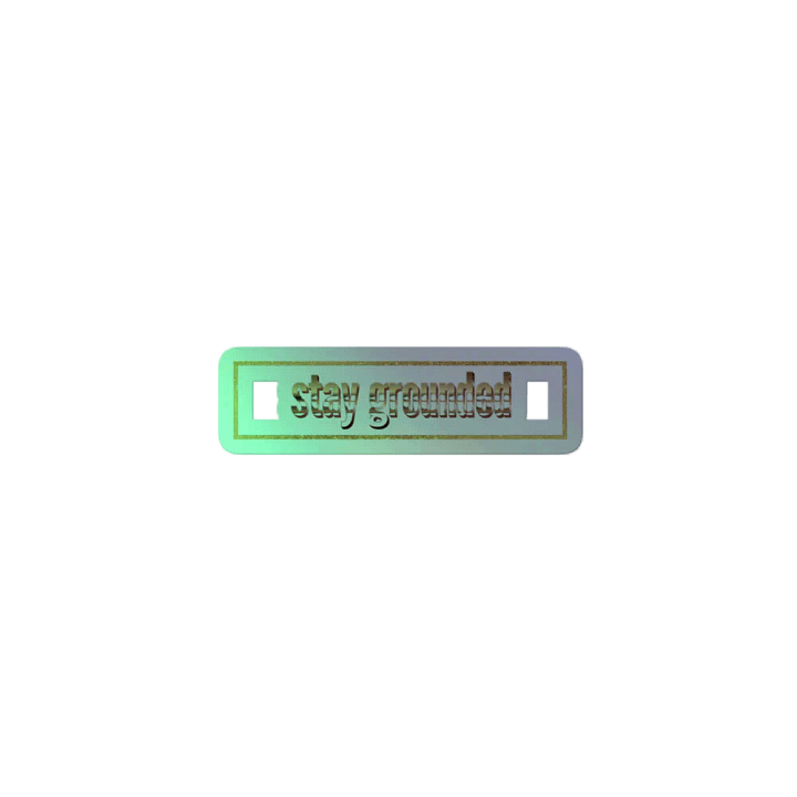 Stay Grounded Holographic Sticker Set product image (2)