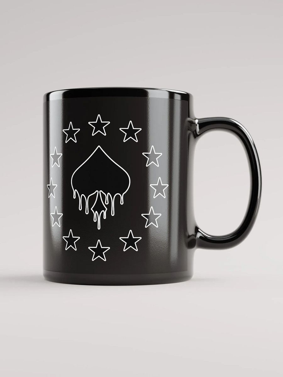 Stars And Spades Mug (Black) product image (1)