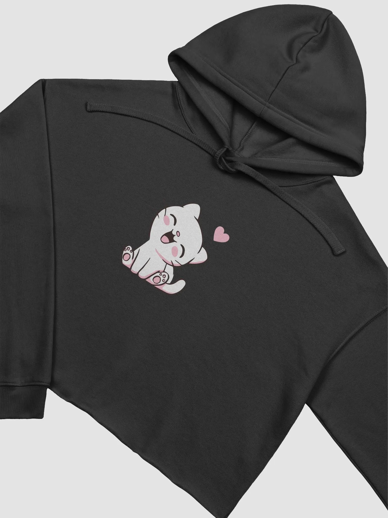 Happy Cat Bliss Crop Hoodie product image (10)