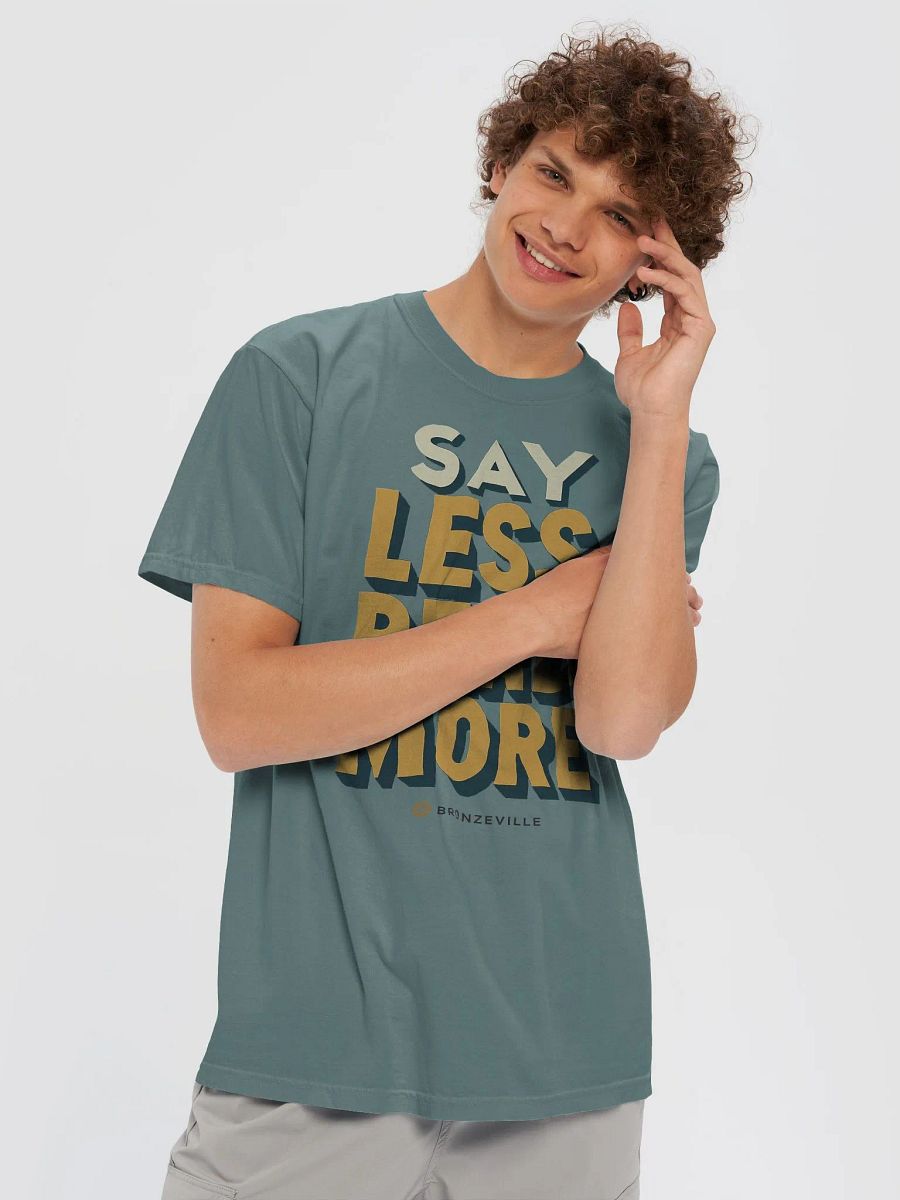 SAY LESS READ MORE Zer0 Tee product image (4)