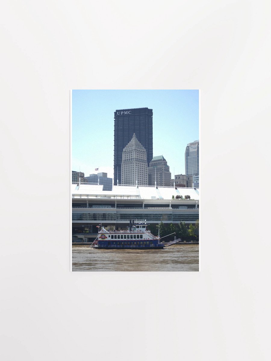 Pittsburgh - U.S. Steel Tower, Gulf Building, Convention Center and Gateway Clipper - print/poster product image (1)