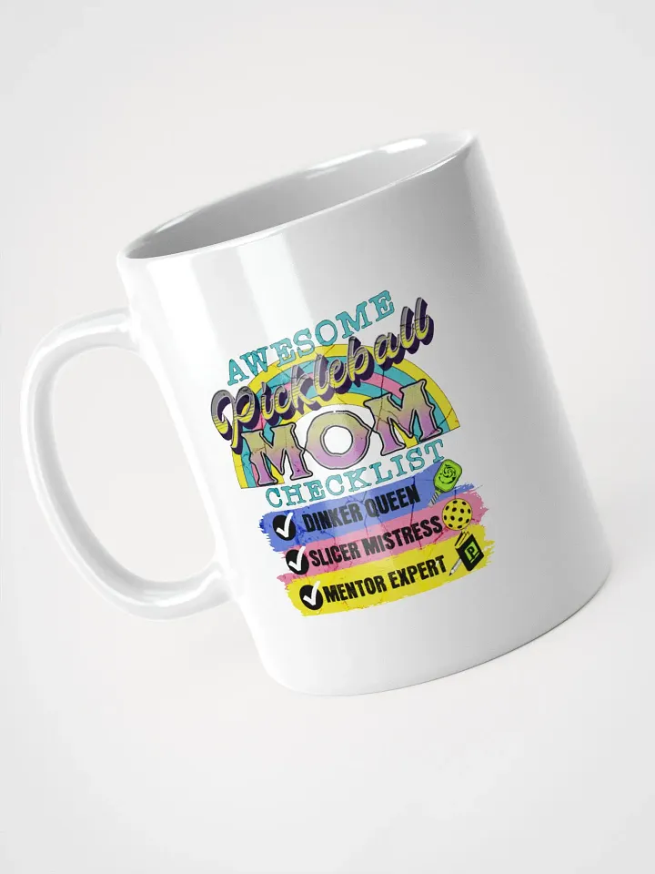 Mom Checklist Pickleball Mug product image (2)