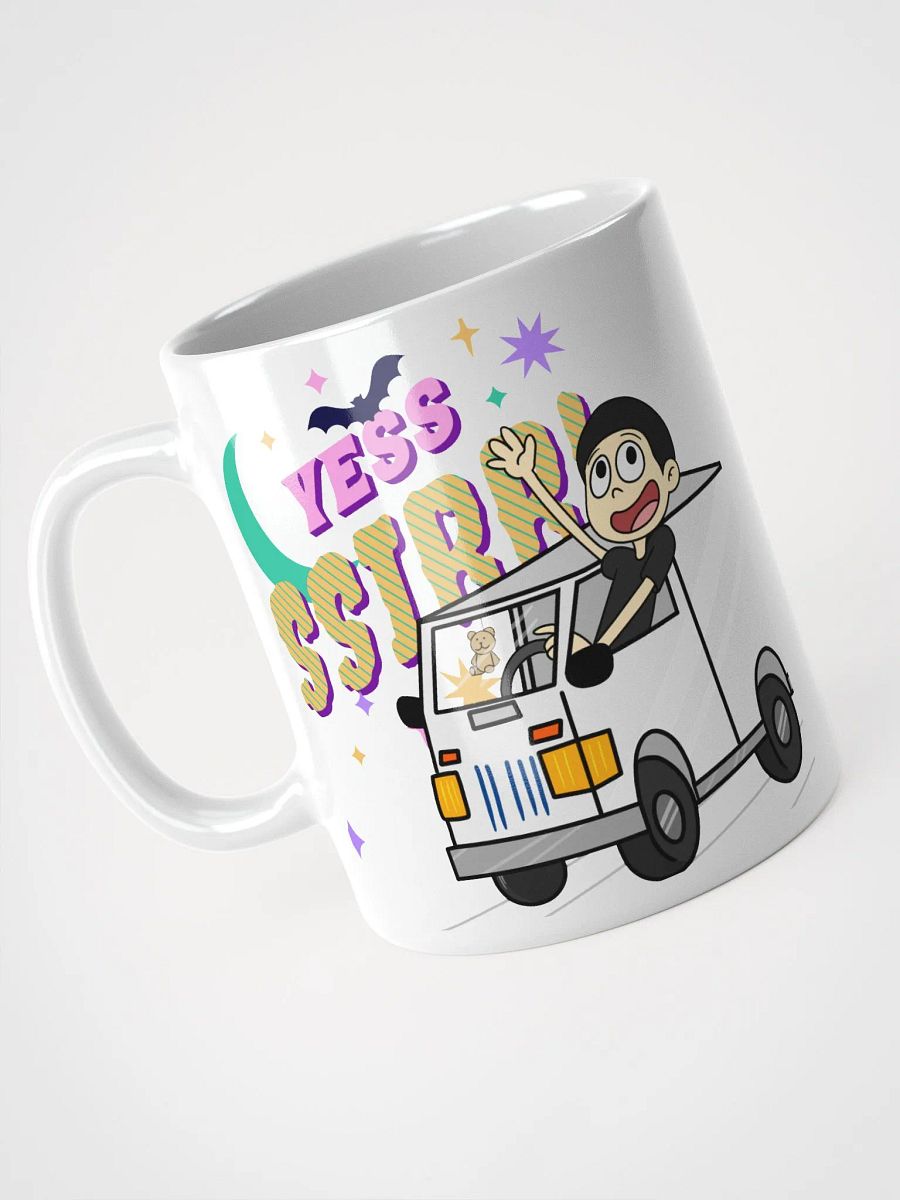 ¡Yes sir! | Taza Blanca Brillante product image (8)