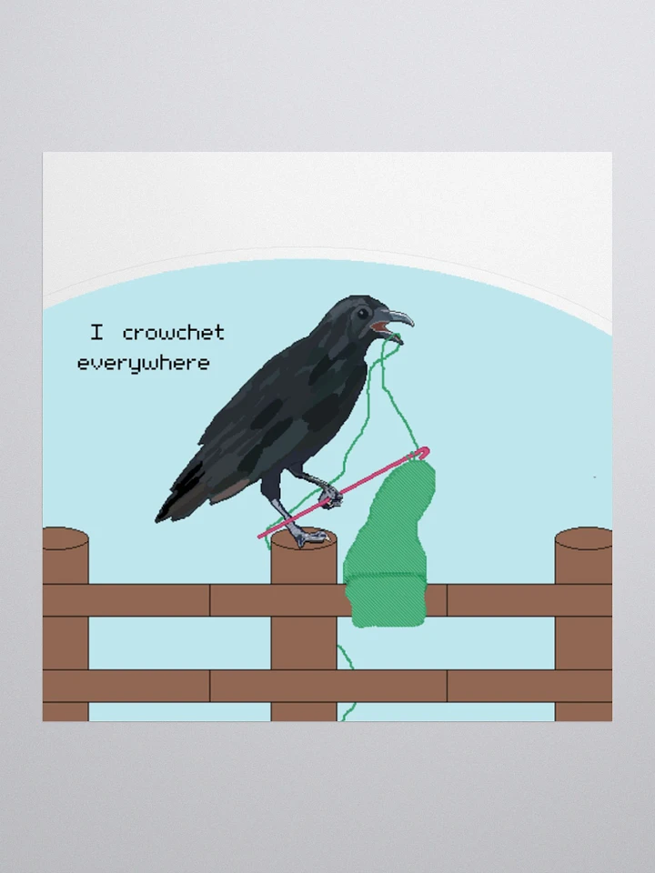 Crowchet Sticker product image (1)