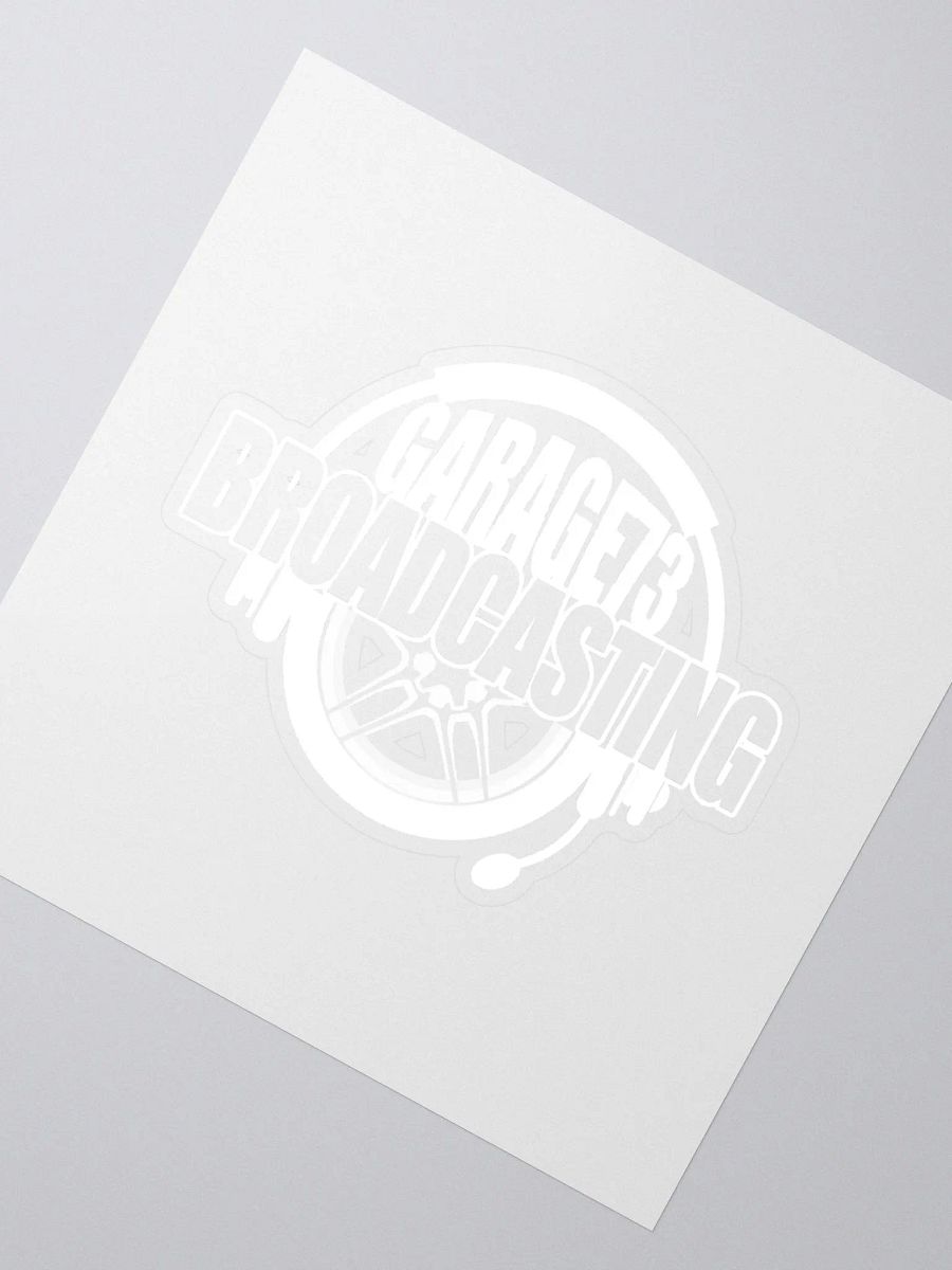 Garage 73 Broadcasting Sticker product image (5)