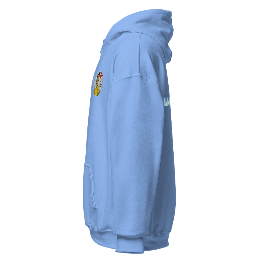 MANCHESTER IS BLUE - TEA UNISEX HOODIE (Various Colours) product image (3)