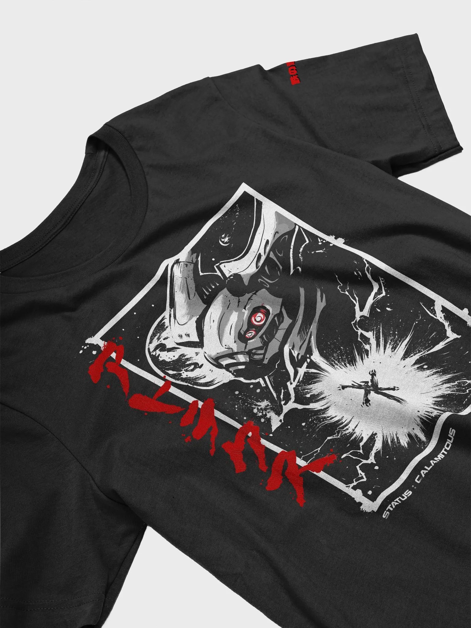 [Black/Red] Atraks-01 Tee Shirt product image (3)