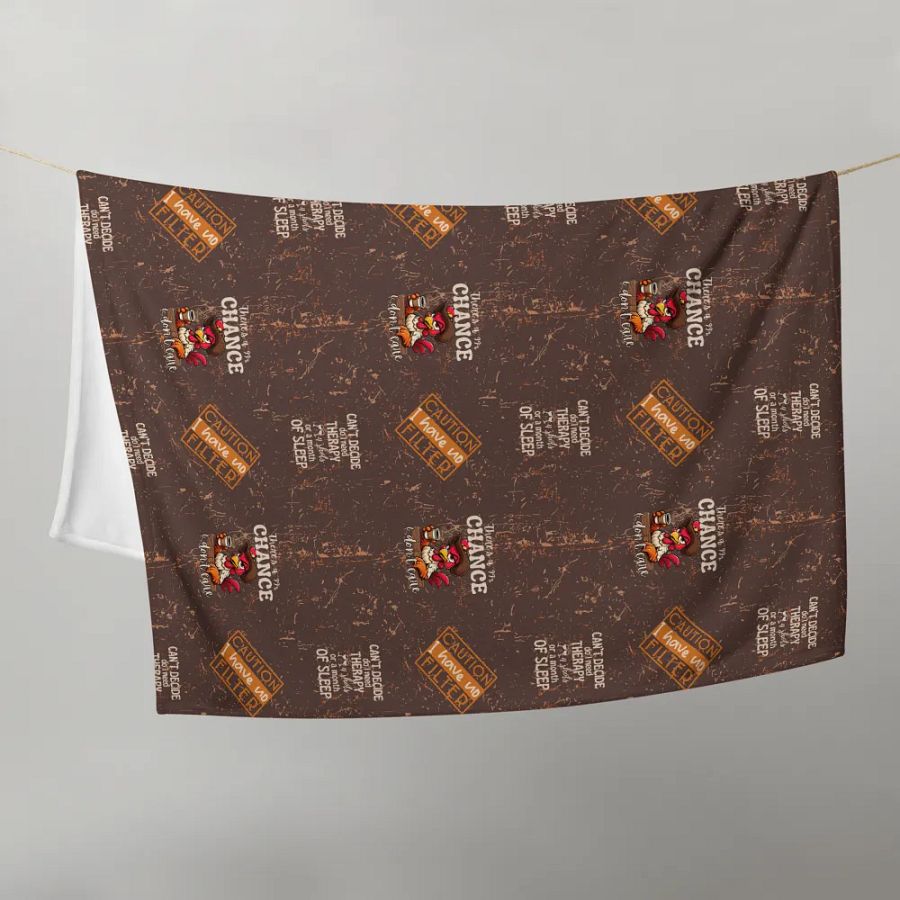 Menopause Funny Sarcastic Quotes Throw Blanket product image (7)