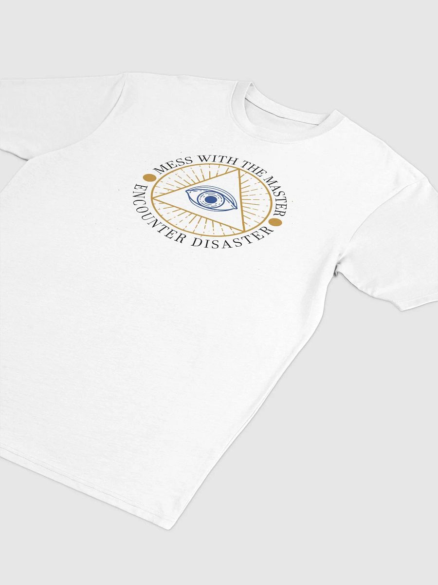 Mess With The Master, Encounter Disaster - Cotton Heritage Men's Premium Heavyweight Tee product image (4)