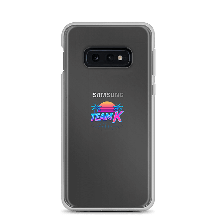 Team K 1980's Clear Case for Samsung product image (3)