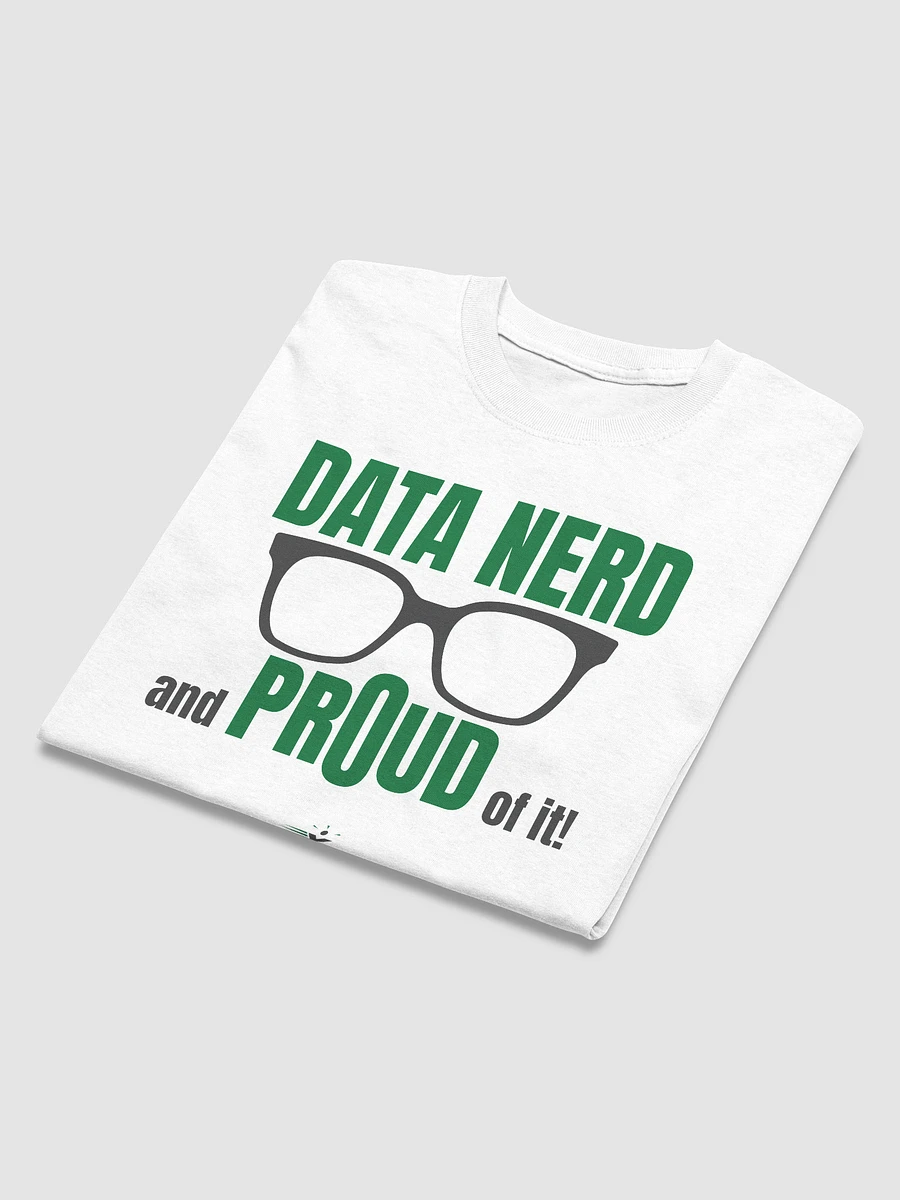 Excel Data Nerd - White T-shirt product image (5)