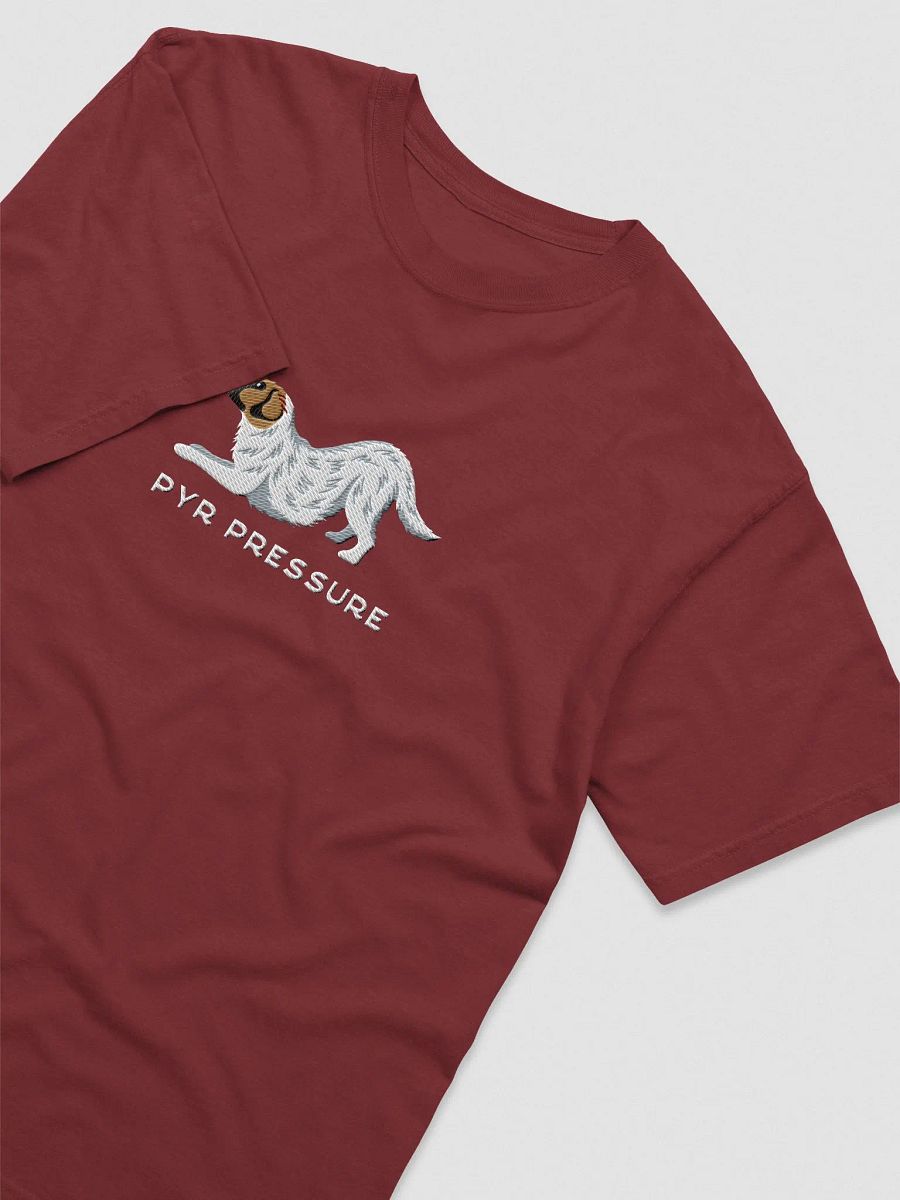 Pyr Pressure T-Shirt(Embroidered) of a Great Pyrenees(2) product image (11)