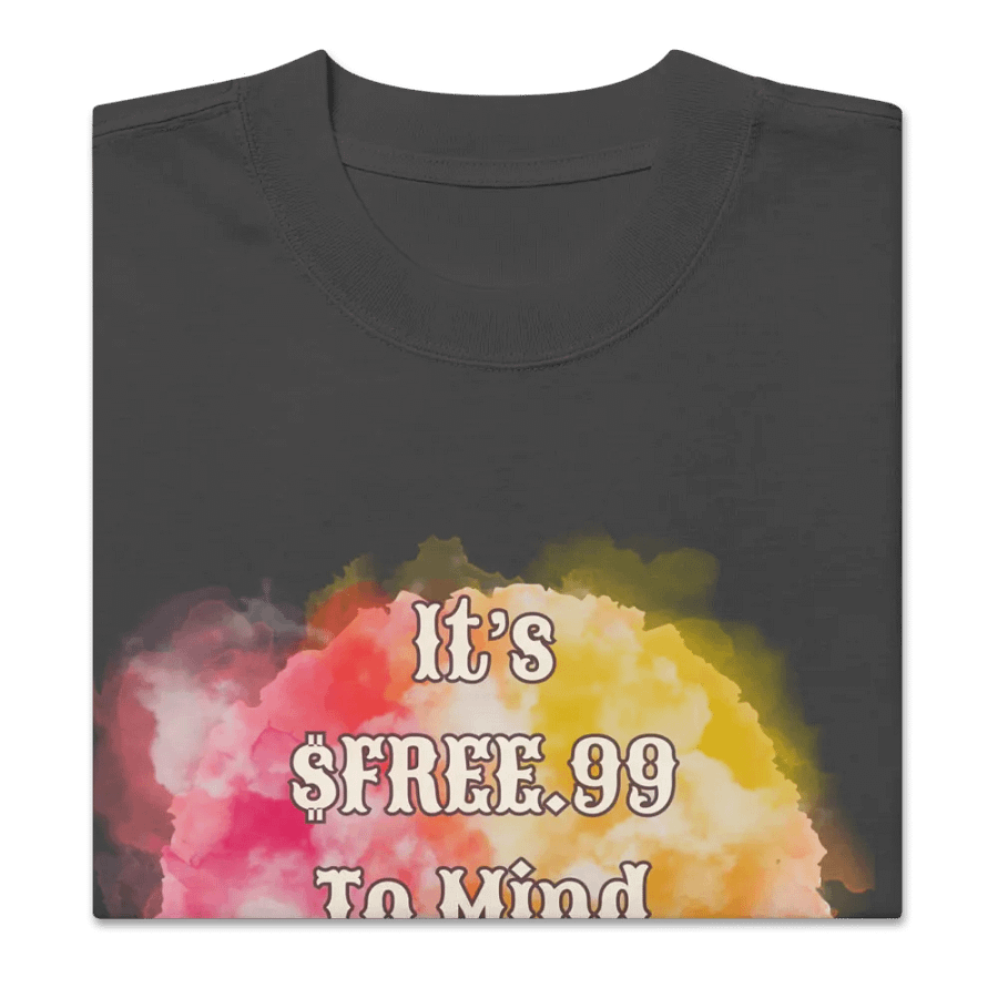 $FREE.99 Oversized T-Shirt product image (3)