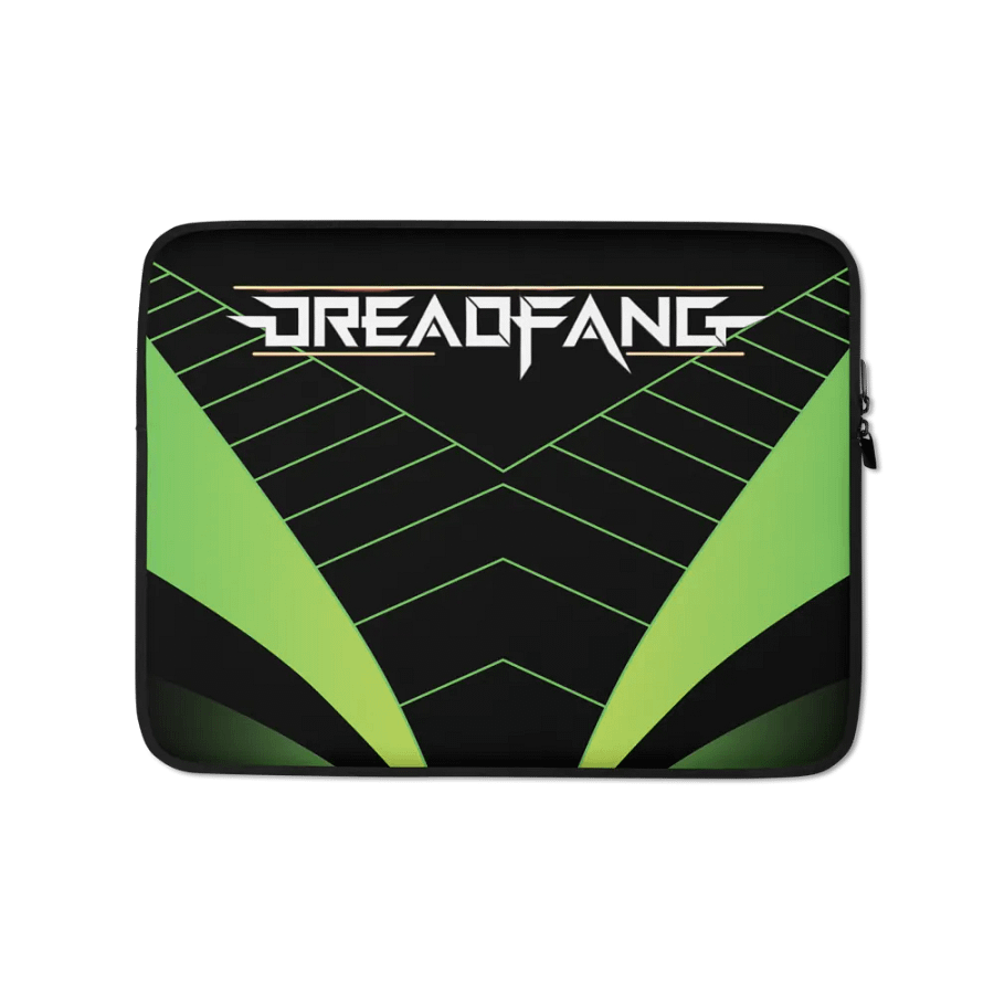 DREADFANG Green Laptop Sleeve product image (1)