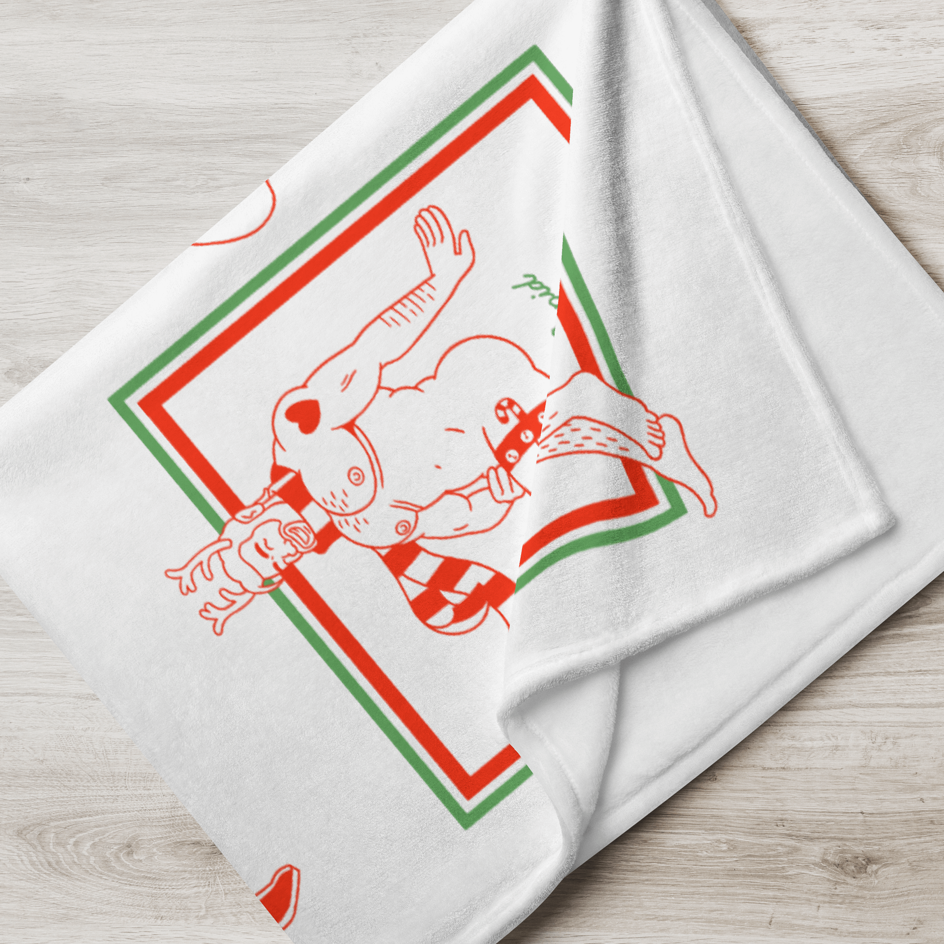 Reindeer Boys Throw Blanket product image (4)
