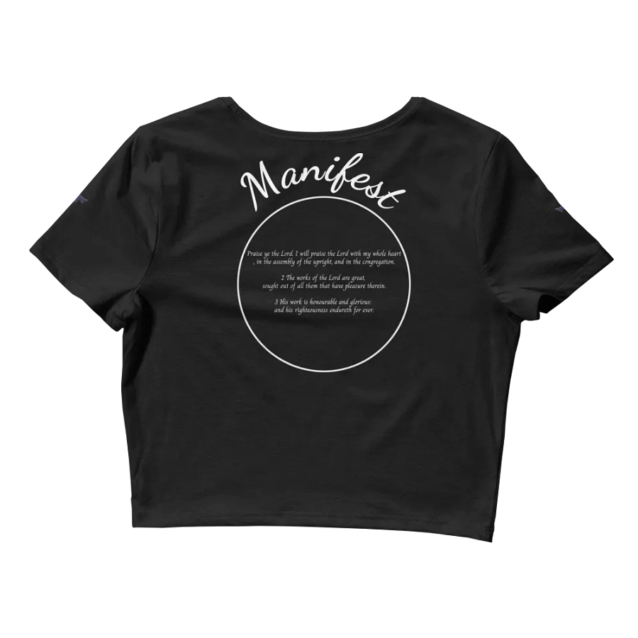 Manifest 111 Women's Crop Tee product image (7)