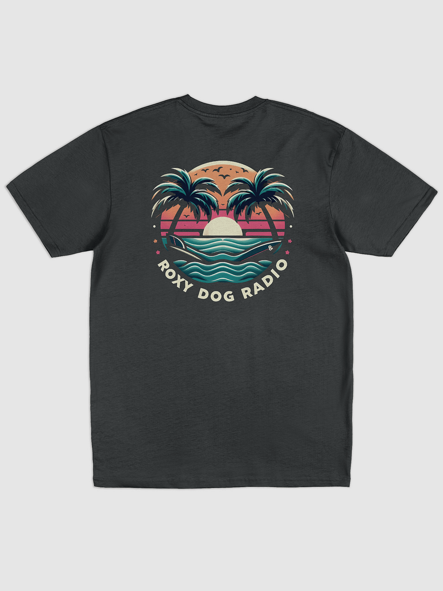 Roxy Dog Radio Sunset Beach Custom T-Shirt product image (2)
