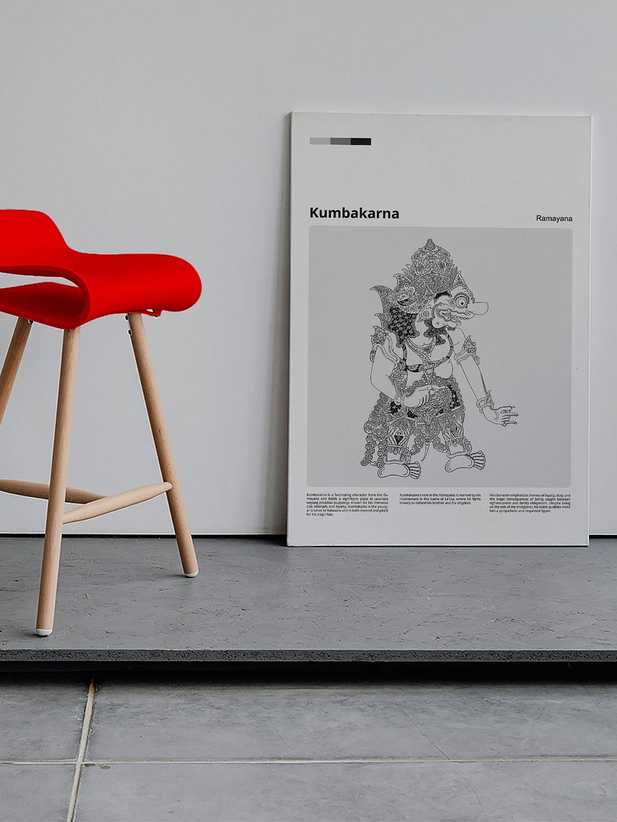 Wayang Kumbakarna 4 : 5 product image (3)