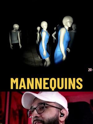 Working the night shift. YT: loudflavor #HorrorGames #LoudFlavor #Mannequins 