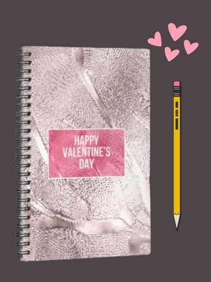 Pretty in wine (spiral notebook) product image (1)