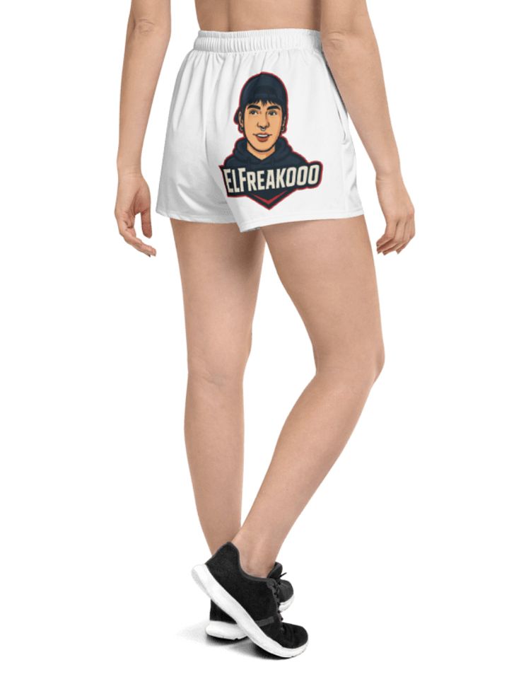 ElFreakooo White Athletic Shorts product image (1)