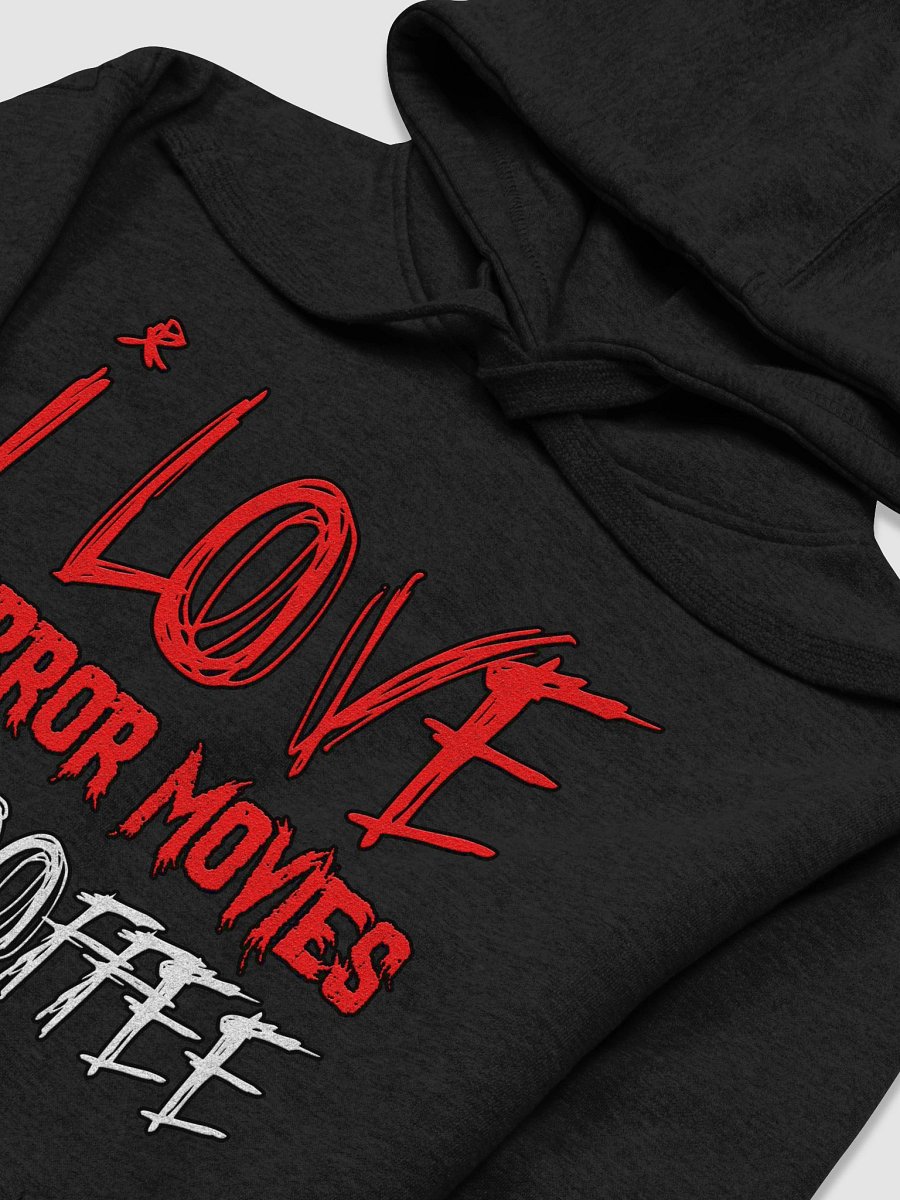 I Love Horror Movies And Coffee Hoodie product image (14)
