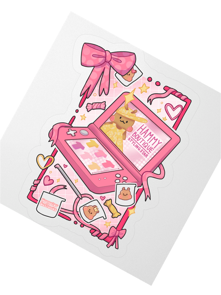 Hamster 3ds Edition Sticker product image (4)