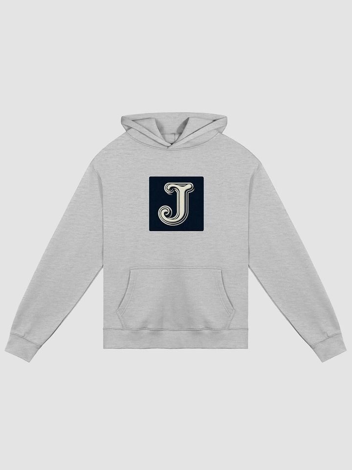 J-Style Oversized Hoodie | AI Design initial J product image (1)