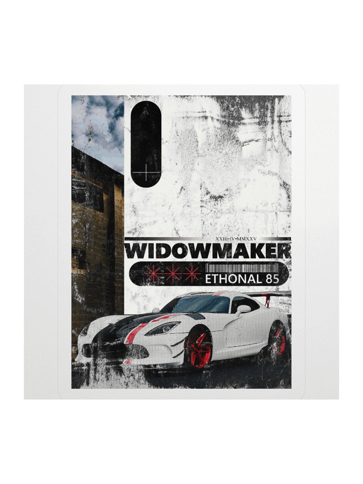 Widowmaker E85 Worn | Kiss-cut Sticker product image (1)
