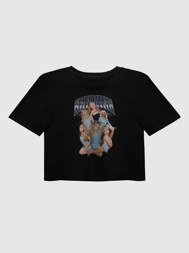 Sabrina Premium Crop Top | Jean Blue product image (1)