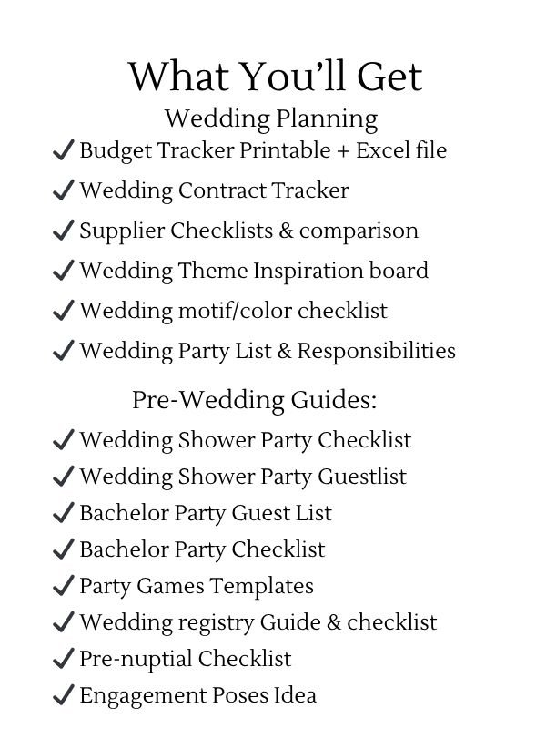 Ultimate Wedding Planner Canva Editable product image (4)