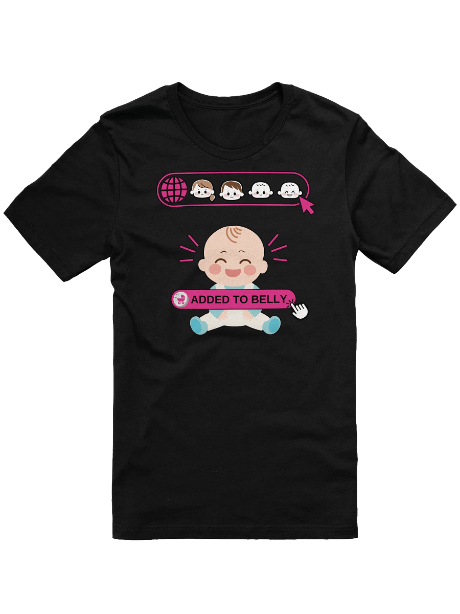 Funny 'Baby Loading' Pregnancy Announcement T-Shirt | Cute Mom-to-Be Reveal Tee | Expecting Mom Gift product image (2)