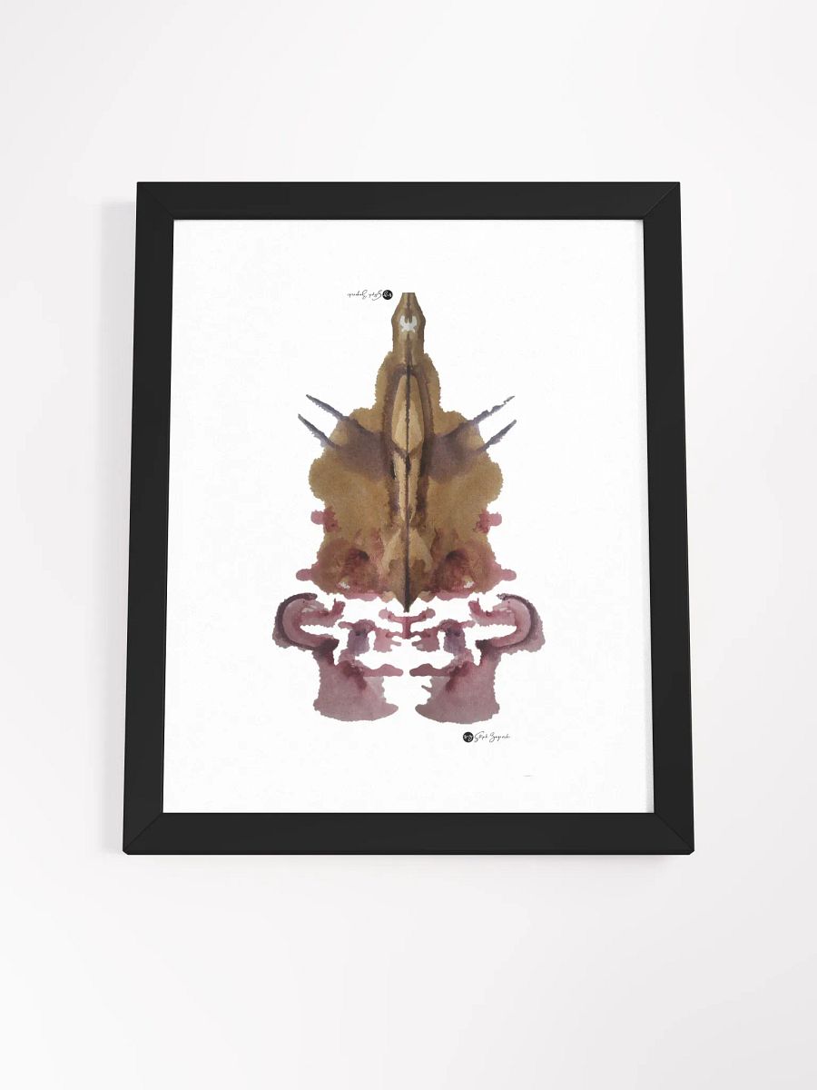 Inkblot no. 3 | Framed Print | 11 x 16 product image (4)