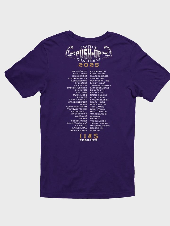 PUSH-UP CHALLENGE 2025: T-Shirt product image (7)