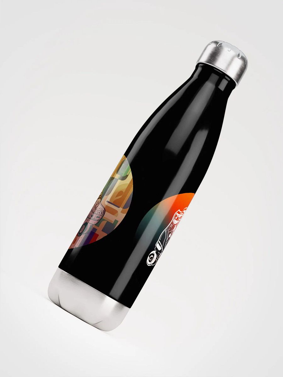 Evie Skates drink Bottle with two crazy logos. product image (4)