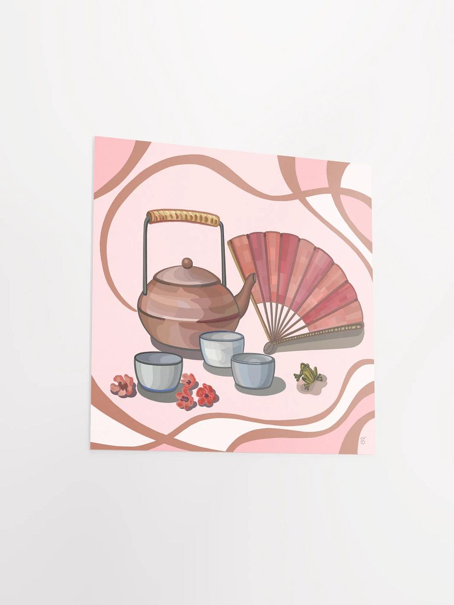 Tranquil Teatime Delight Poster - Coffee Shop No. 8 product image (3)