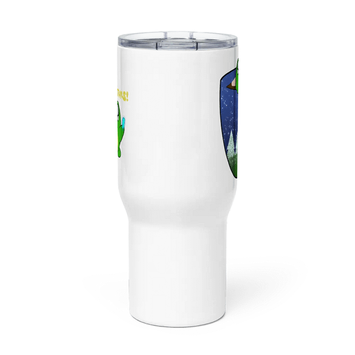 Motivational Frog Travel Mug! product image (2)