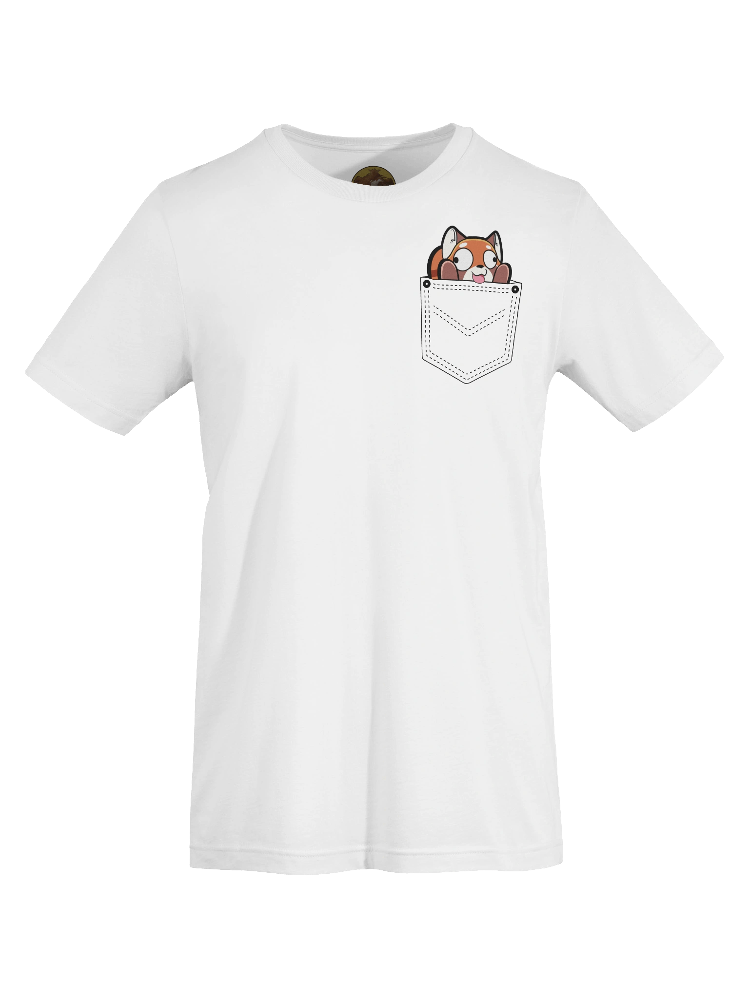Pocket Crazy Panda T-Shirt product image (71)