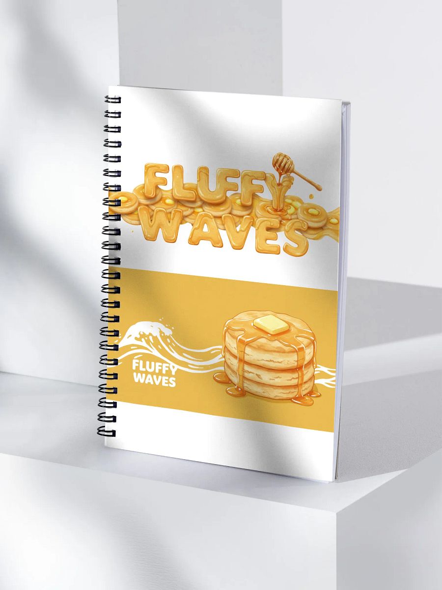 Fluffy Waves Pancake Paradise Notebook product image (4)