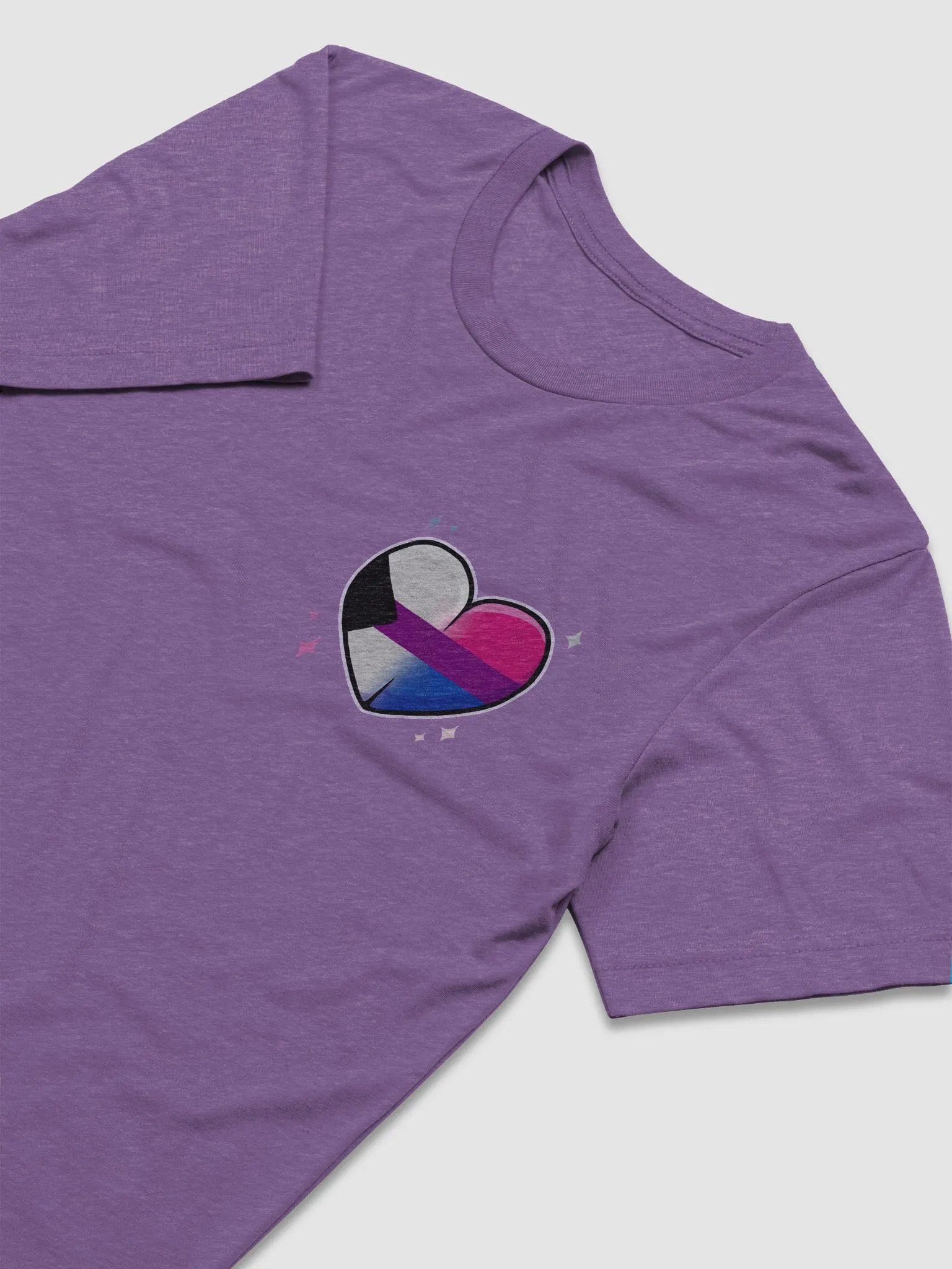 Demi-Bi Pride Tri-blend Tee product image (3)