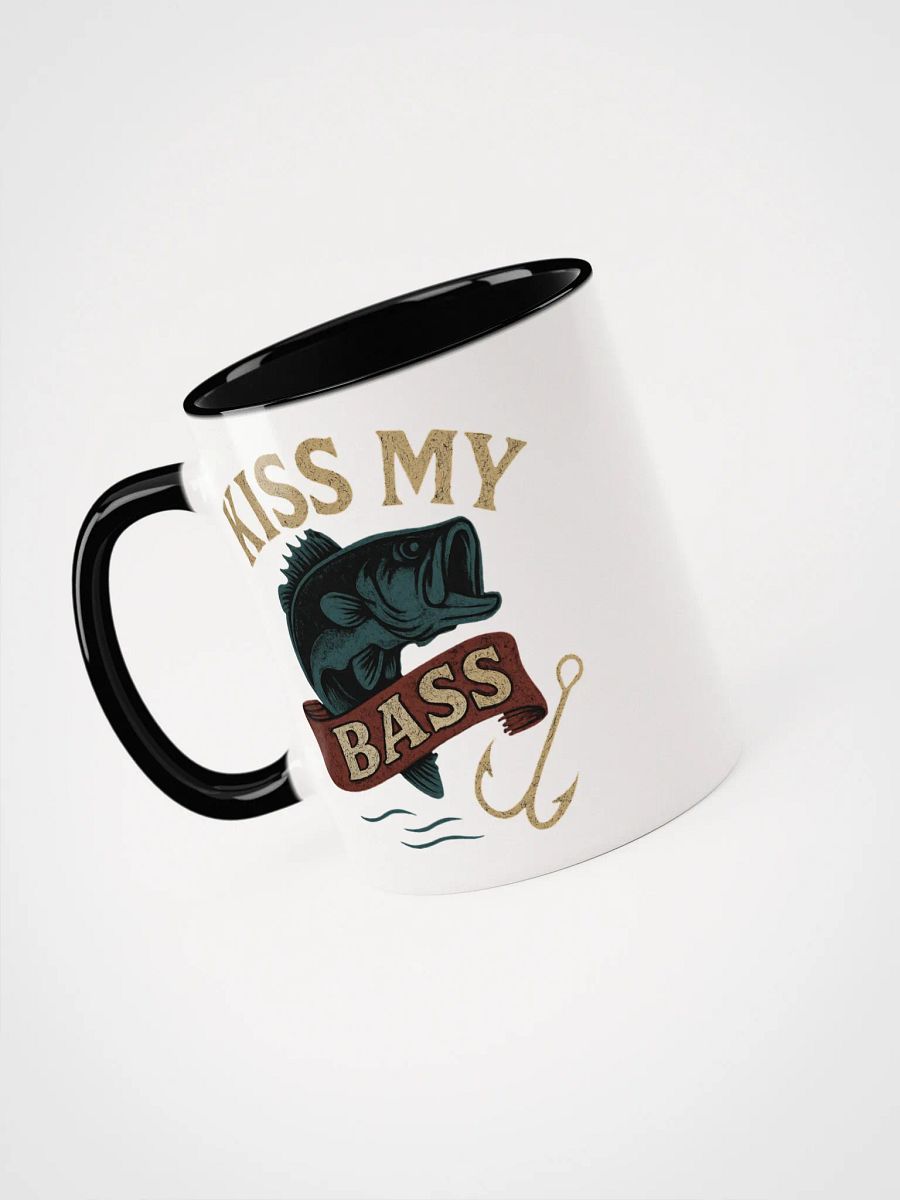 Kiss My Bass Coffee Mug – Vintage Funny Fishing Gift product image (21)