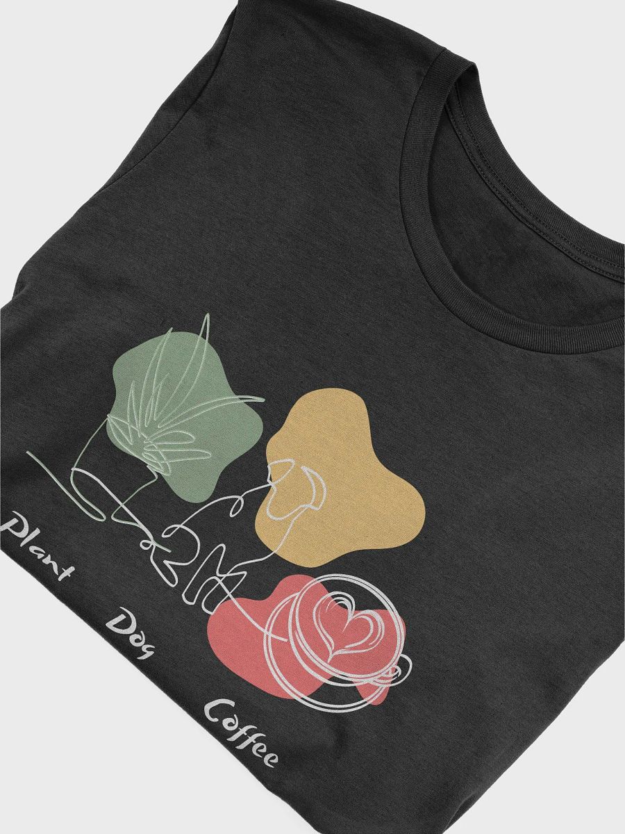 Plant, Dog, Coffee T-Shirt product image (10)