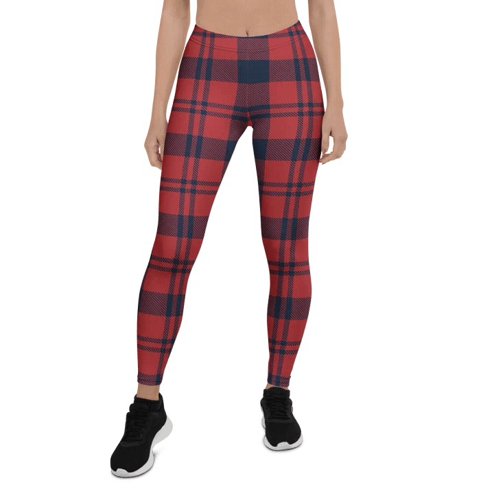 Plaid Fusion All-Over Leggings product image (1)