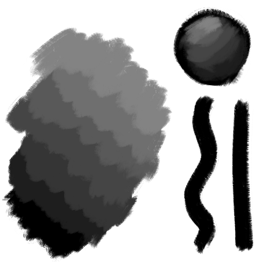 Hybrid Pastels Procreate Brushes - 6pk product image (3)