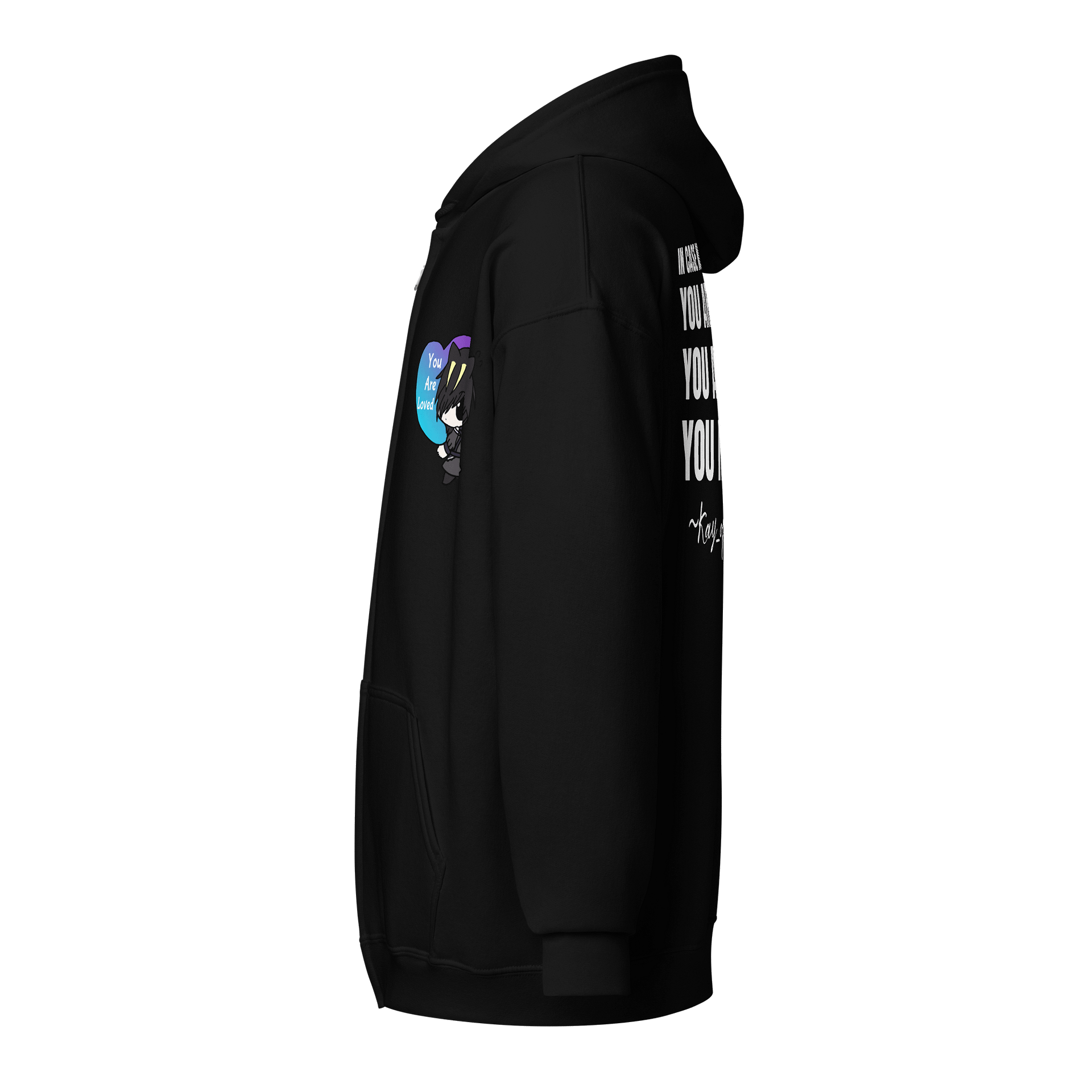 You Are Loved Zip-Up Hoodie product image (3)