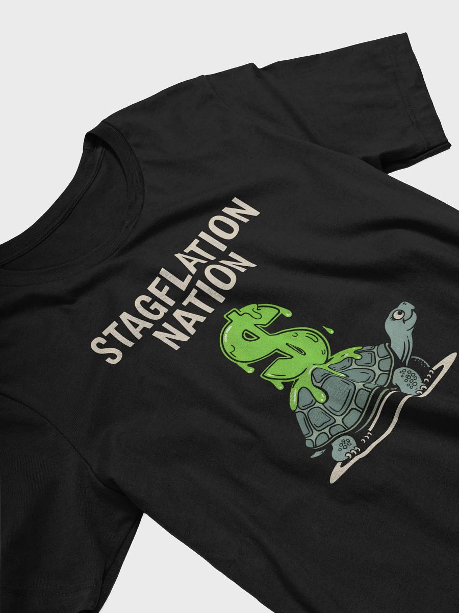 Stagflation Nation Graphic Tee | Melting $ Turtle Design product image (3)